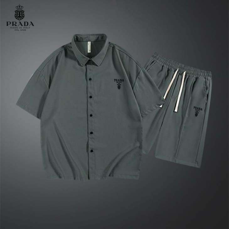 Picture of Prada Shirt Pant Suits _SKUPradaM-3XL25th32024304